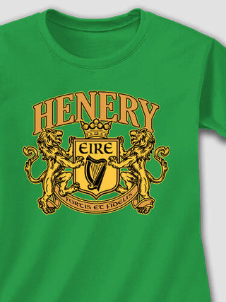 Irish Crest : Adult Ladies Fitted T-Shirt