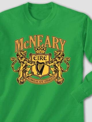 Irish Crest : Printed Long Sleeves