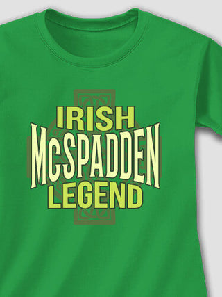 Irish Legend : Adult Ladies Fitted T-Shirt
