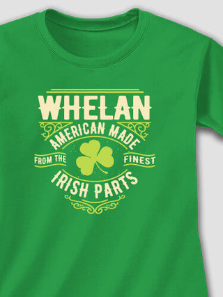 Irish Parts : Adult Ladies Fitted T-Shirt