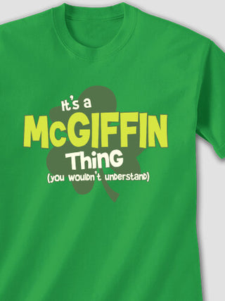 Irish Thing : Printed T-Shirts