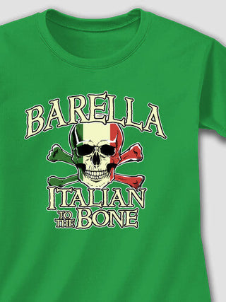 Italian to the Bone : Adult Ladies Fitted T-Shirt