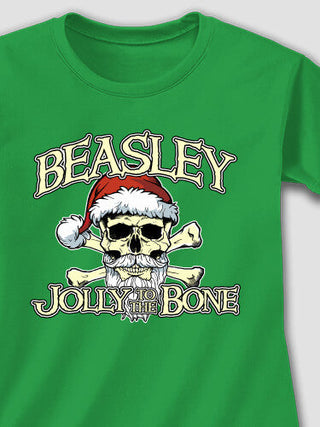 Jolly To The Bone : Adult Ladies Fitted T-Shirt
