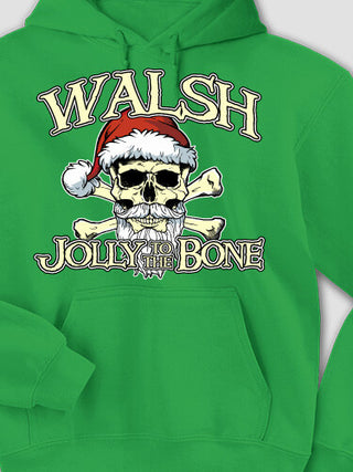 Jolly To The Bone : Printed Hoodies