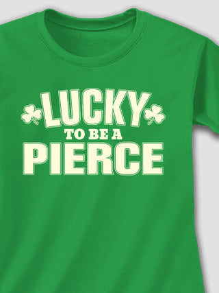 Lucky To Be : Adult Ladies Fitted T-Shirt