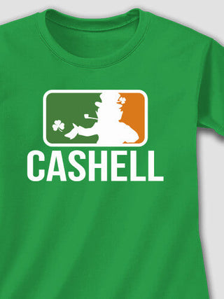 Major League Irish : Adult Ladies Fitted T-Shirt