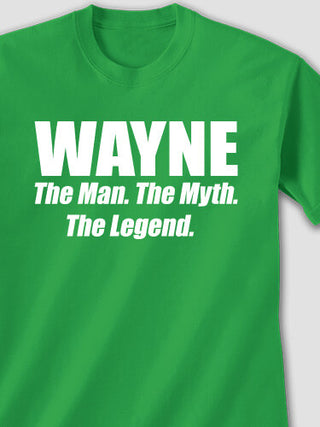 Man Myth Legend : Printed T-Shirts