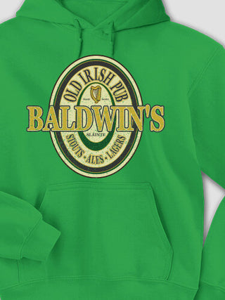 Old Irish Pub : Printed Hoodies