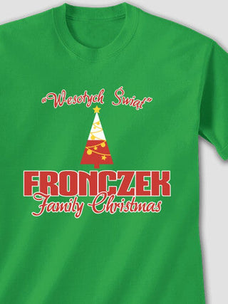 Polish Family Christmas : Printed T-Shirts