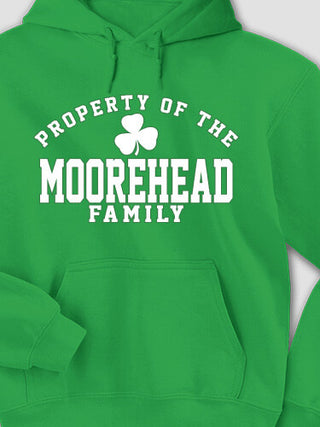 Property of Irish : Printed Hoodies