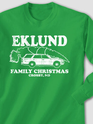 Retro Family Christmas : Printed Long Sleeves