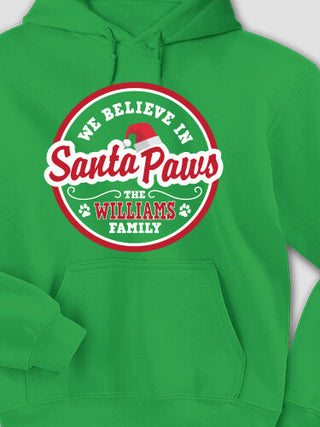 Santa Paws : Printed Hoodies