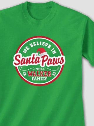 Santa Paws : Printed T-Shirts