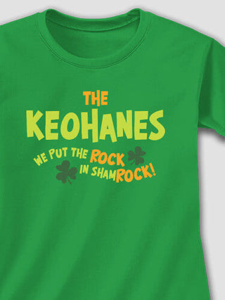 ShamROCK : Adult Ladies Fitted T-Shirt