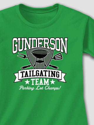 Tailgating Team : Adult Ladies Fitted T-Shirt