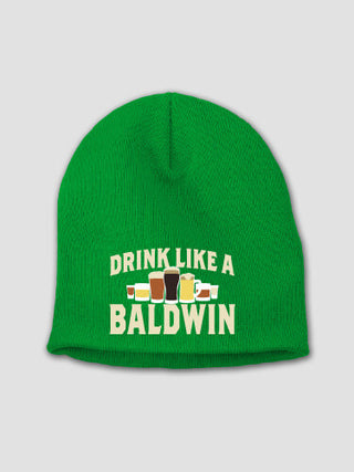 Drink Like A : Embroidered Beanies