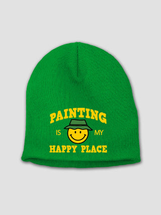 Happy Place : Embroidered Beanies