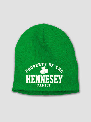 Property of Irish : Embroidered Beanies