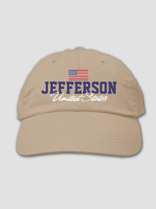 American Flag : Embroidered Baseball Hats