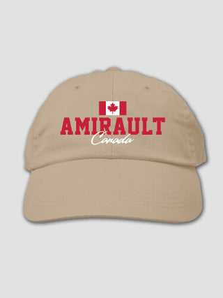 Canadian Flag : Embroidered Baseball Hats