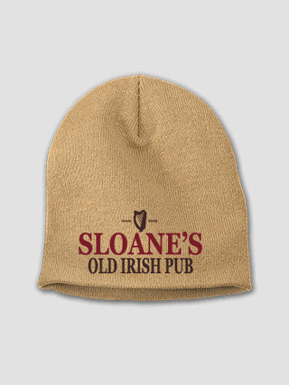 Old Irish Pub : Embroidered Beanies