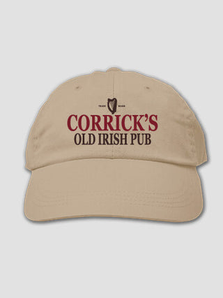 Old Irish Pub : Embroidered Baseball Hats