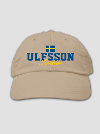 Sweden Flag : Embroidered Baseball Hats