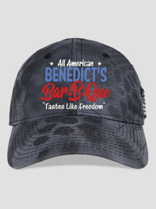 All American BBQ : Embroidered Kryptek Tactical Camo Hats