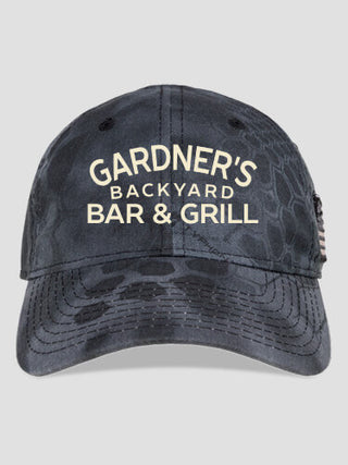 Backyard Bar and Grill : Embroidered Kryptek Tactical Camo Hats