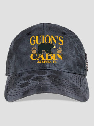 Bear Cabin : Embroidered Kryptek Tactical Camo Hats
