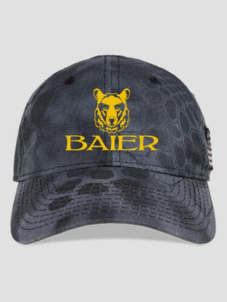 Bear : Embroidered Kryptek Tactical Camo Hats