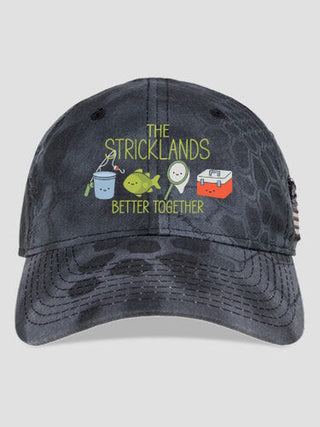 Better Together Fishing : Embroidered Kryptek Tactical Camo Hats