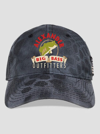 Big Bass Outfitters : Embroidered Kryptek Tactical Camo Hats