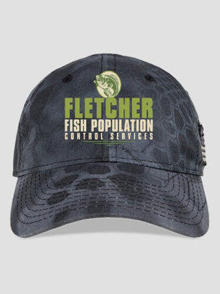 Fish Services : Embroidered Kryptek Tactical Camo Hats