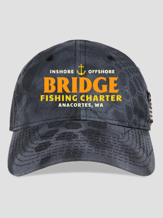 Fishing Charter : Embroidered Kryptek Tactical Camo Hats