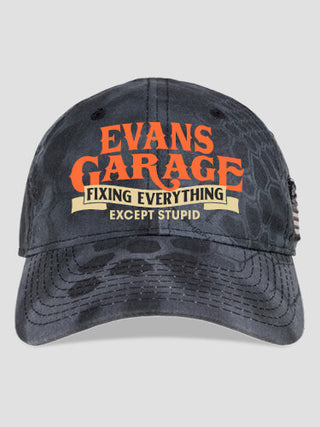 Fixing Everything Garage : Embroidered Kryptek Tactical Camo Hats