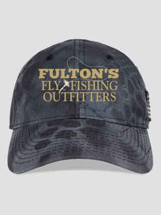 Fly Fishing : Embroidered Kryptek Tactical Camo Hats