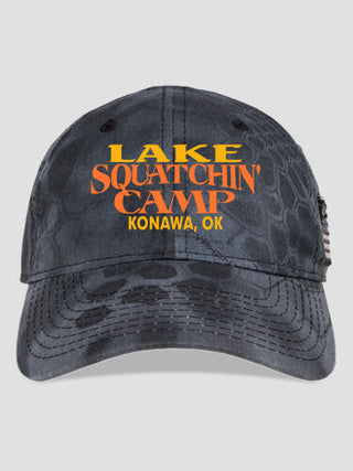 Squatchin' Camp : Embroidered Kryptek Tactical Camo Hats