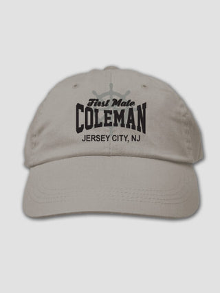 Vintage First Mate : Embroidered Baseball Hats