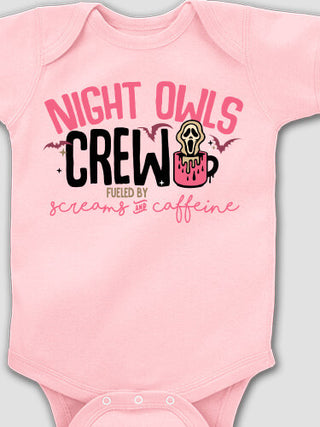 Screams And Caffeine : Printed Baby Bodysuits