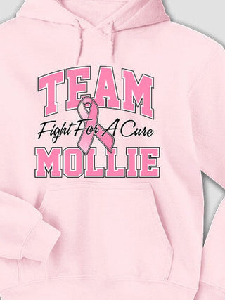 Team Pink : Printed Hoodies