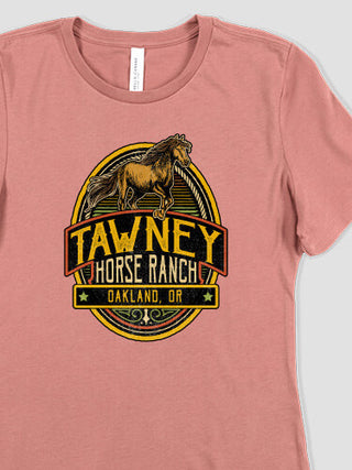 Classic Horse Ranch : Premium Ladies T-Shirts