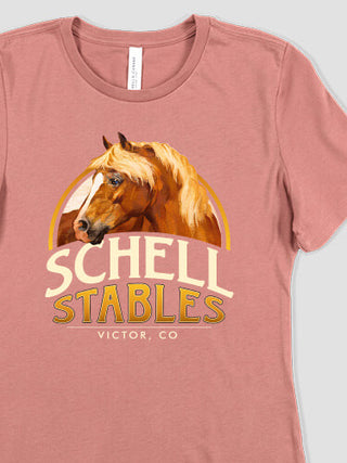 Classic Stables : Premium Ladies T-Shirts