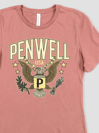 Eagle Monogram : Premium Printed T-Shirts