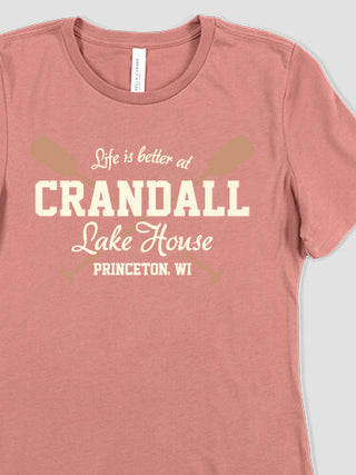 Lake House : Premium Ladies T-Shirts