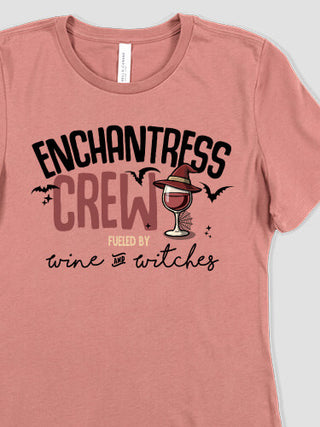 Wine And Witches : Premium Ladies T-Shirts