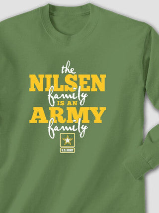 Army Family : Printed Long Sleeves