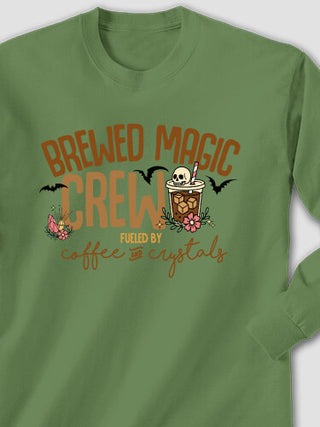 Coffee And Crystals : Printed Long Sleeves