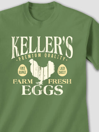 Farm Fresh Eggs : Printed T-Shirts