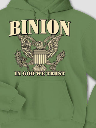 In God We Trust : Printed Hoodies